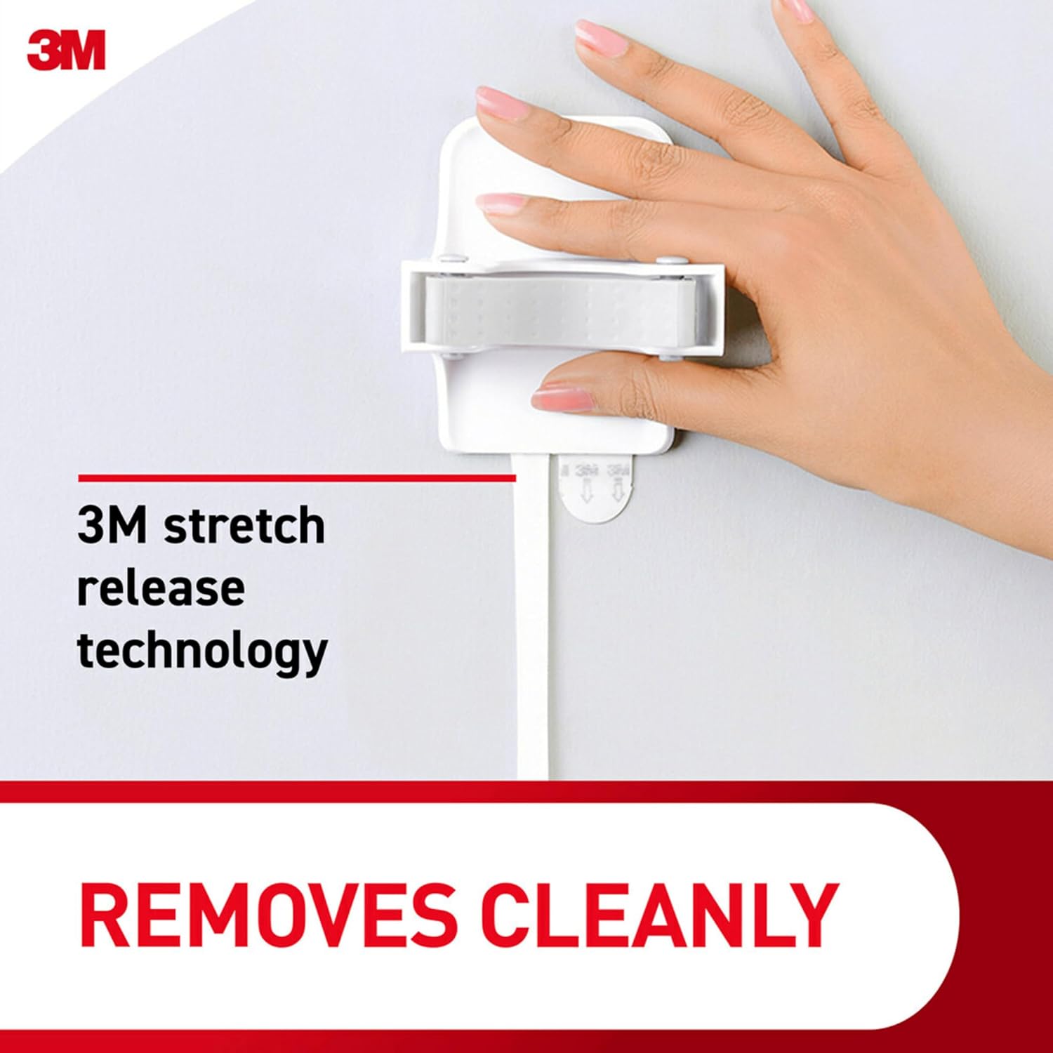 Command Broom Grippers. 2 Hangers and 4 Strips. Damage-Free Mop and Broom Holder Wall Mount. Household Cleaning Tool Organizer for Kitchen. Laundry Room. Closet. Holds up to 4 lb - Image 8